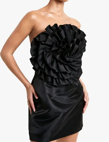 Rochie scurta Boohoo, negru