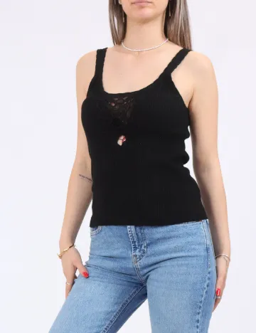 Maiou Vero Moda, negru