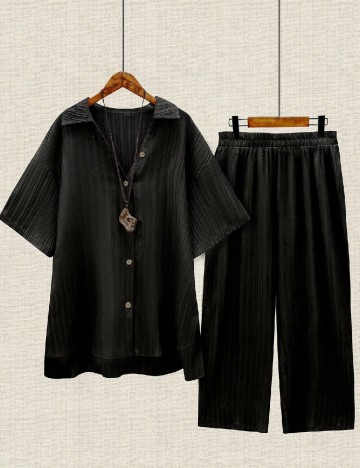 Compleu SHEIN CURVE, negru