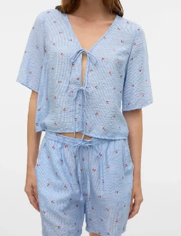 Bluza Vero Moda, albastru