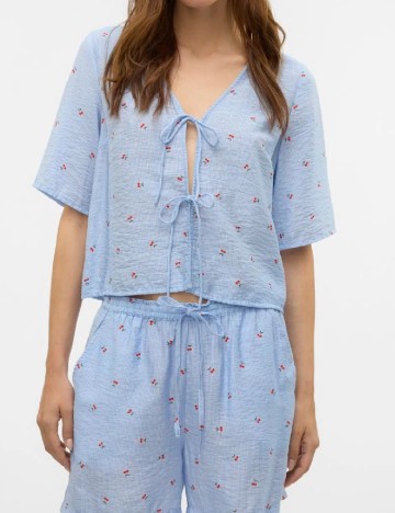 Bluza Vero Moda, albastru