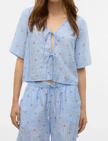 Bluza Vero Moda, albastru