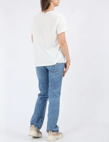 Tricou Vero Moda, alb Alb