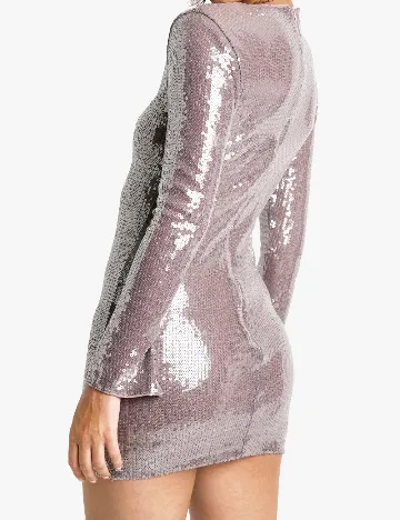 Rochie scurta Boohoo, mov
