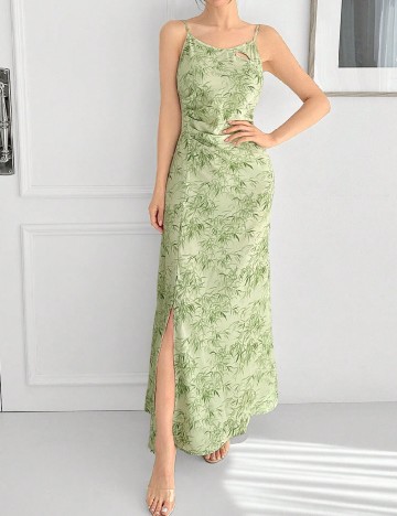 Rochie lunga SHEIN, verde