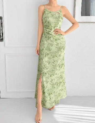Rochie lunga SHEIN, verde
