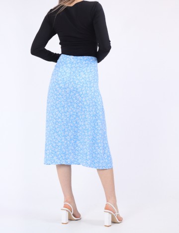Fusta Vero Moda, albastru