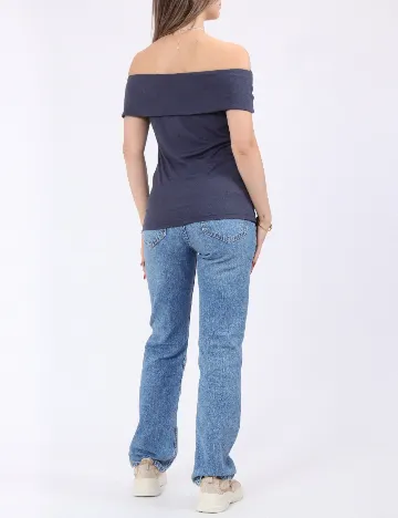 Bluza Pieces, albastru