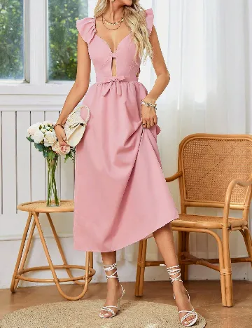 Rochie medie SHEIN, roz Roz