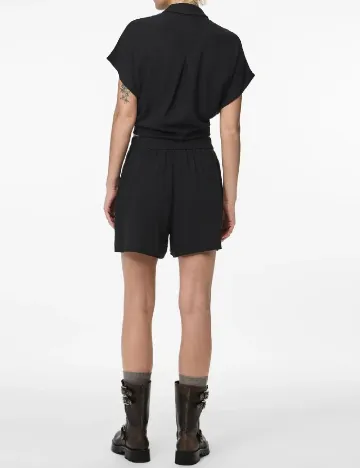 Pantaloni scurti Pieces, negru Negru