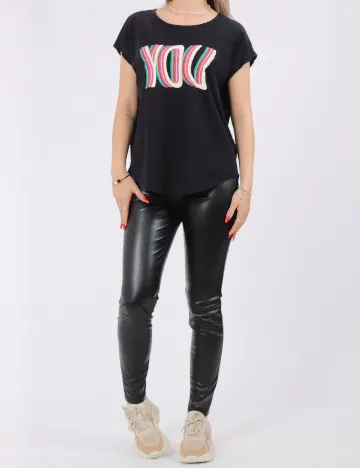 Tricou Vero Moda, negru Negru