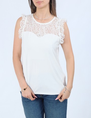 Bluza Vero Moda, alb