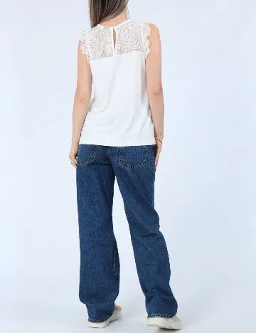 Bluza Vero Moda, alb