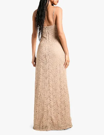 Rochie lunga Boohoo, maro