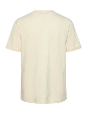 Tricou Pieces, bej