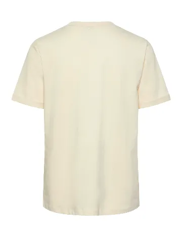 Tricou Pieces, bej