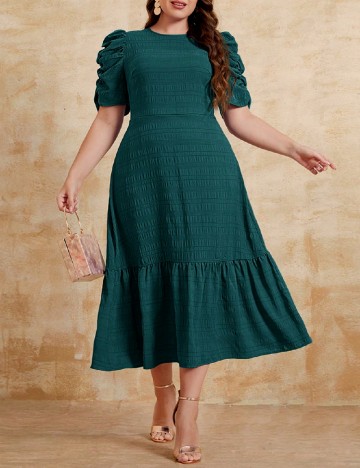 Rochie medie SHEIN, verde