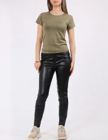 Tricou Pieces, verde