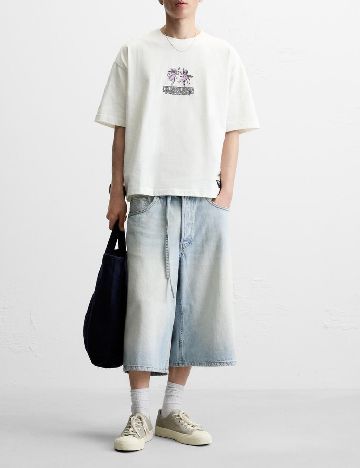 Tricou Zara, alb