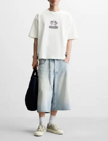 Tricou Zara, alb