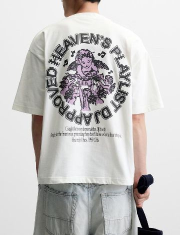 Tricou Zara, alb