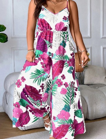Salopeta SHEIN CURVE, mix culori