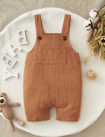 Salopeta Shein Kids, maro