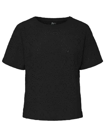 Tricou Pieces, negru