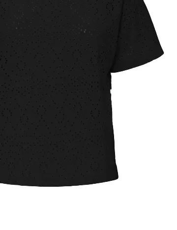 Tricou Pieces, negru