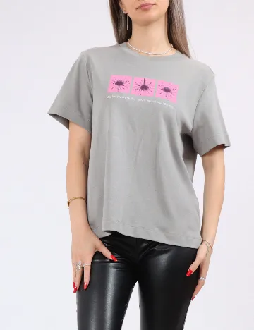 Tricou Vero Moda, gri Gri