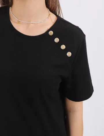 Tricou Vero Moda, negru Negru