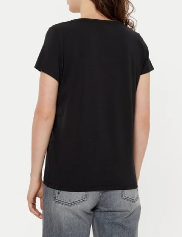 Tricou Pieces, negru