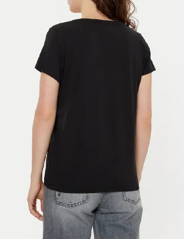Tricou Pieces, negru