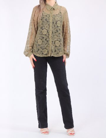 Camasa Pieces, verde