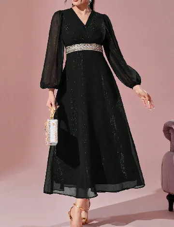 Rochie lunga SHEIN, negru
