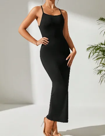 Rochie lunga SHEIN, negru
