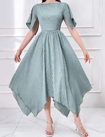 Rochie medie SHEIN, albastru