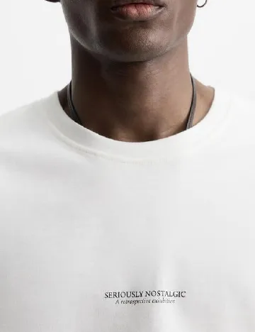 Tricou Zara, alb