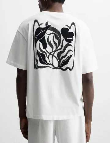 Tricou Zara, alb