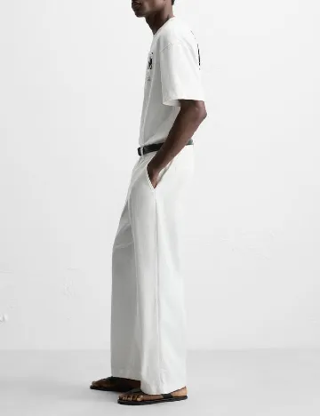 Tricou Zara, alb