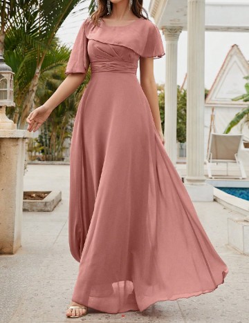 Rochie lunga SHEIN, roz