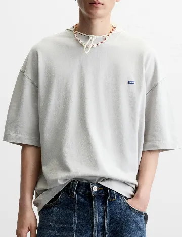 Tricou Zara, gri Gri