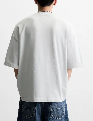 Tricou Zara, gri Gri