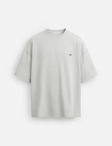 Tricou Zara, gri Gri
