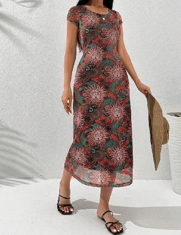 Rochie medie SHEIN, mix culori