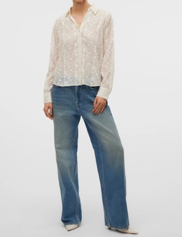 Camasa Vero Moda, crem