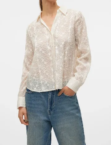 Camasa Vero Moda, crem