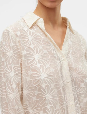 Camasa Vero Moda, crem