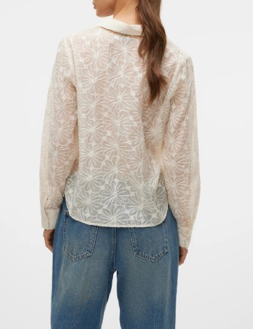 Camasa Vero Moda, crem