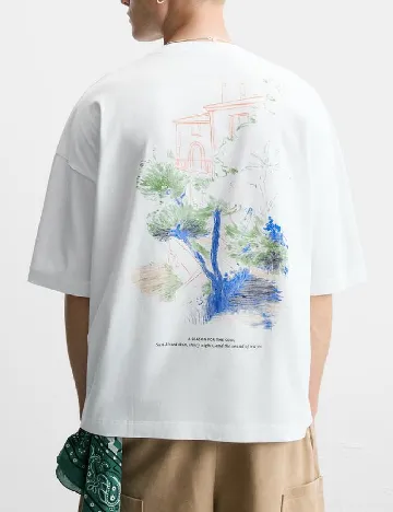 Tricou Zara, alb